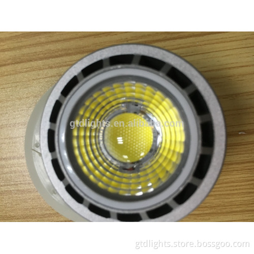 dimmable GU10 led spots light 5w COB